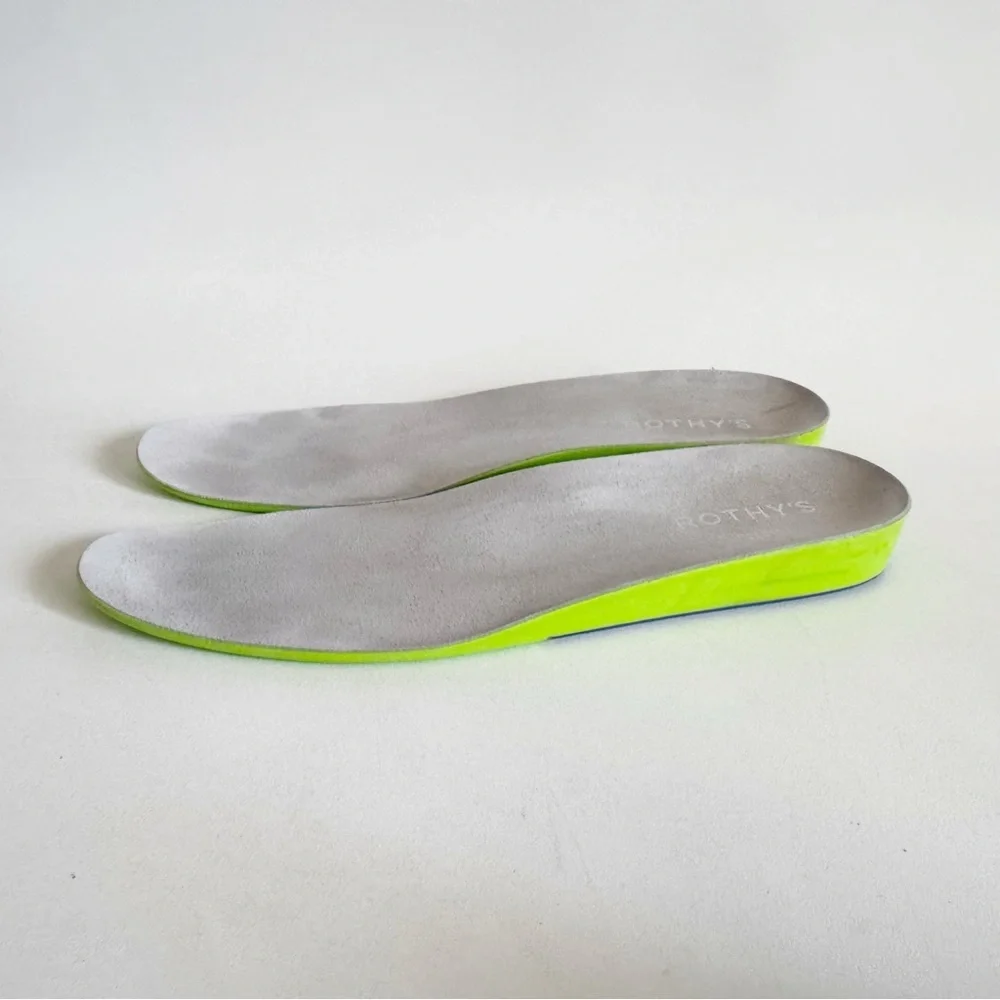 Rothys Mens RS01 Low Lace Up Sneaker US 12.5 EU 45 Off White Navy Casual Comfy - Picture 12 of 14